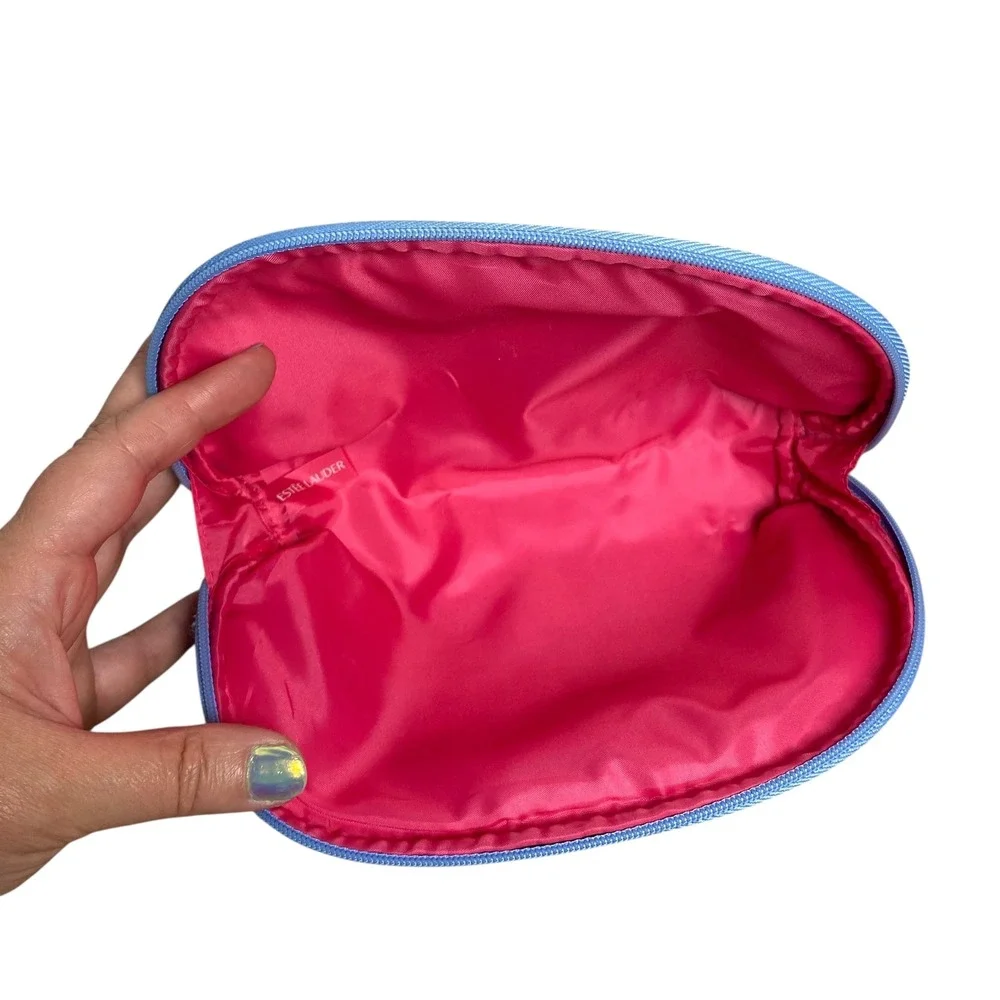 Lilly‎ Pulitzer Estee Lauder Floral Cosmetic Makeup Bag Pouch